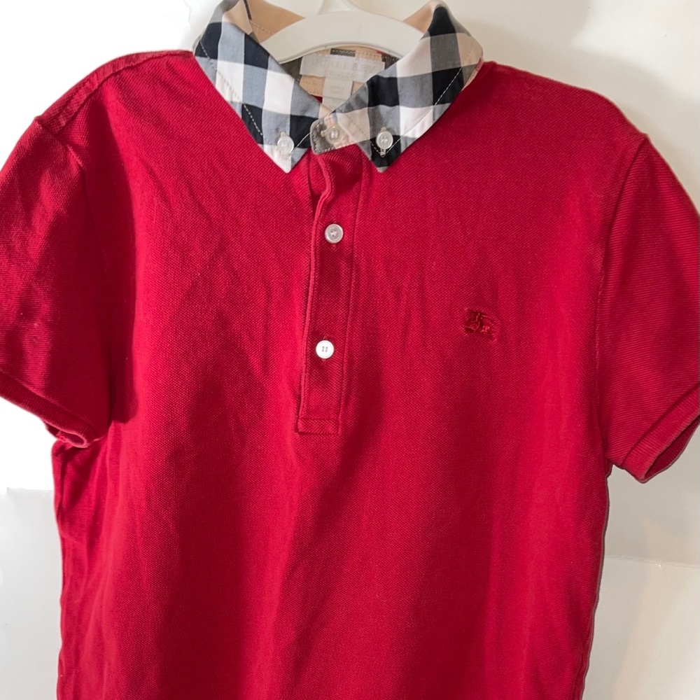 Boys Burberry shirt